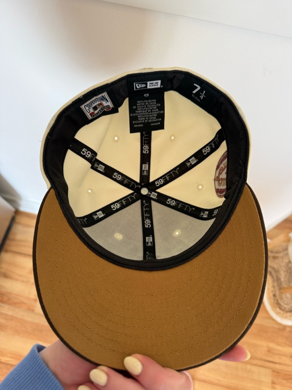 Los Angeles Angels Fitted Hat 7 1/4 - Picture 4 of 4